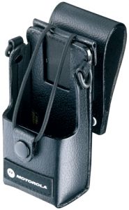 Кожаный чехол с петлей 6 см для крепления на ремень для радиостанций Motorola CP-140