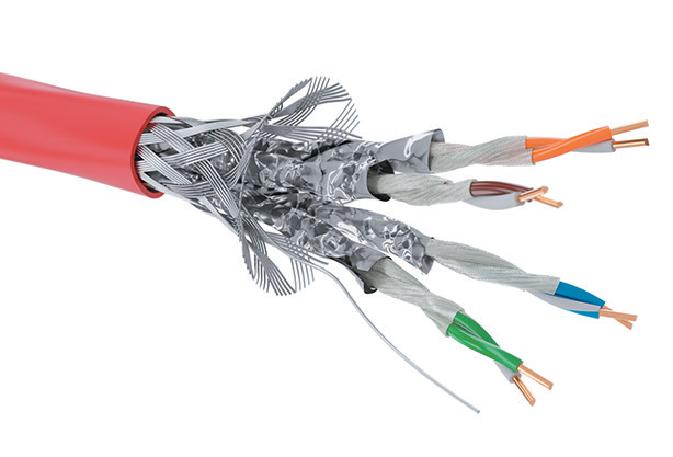 Огнестойкие кабели витая пара категории 6A в исполнении нг(А)-FRHF