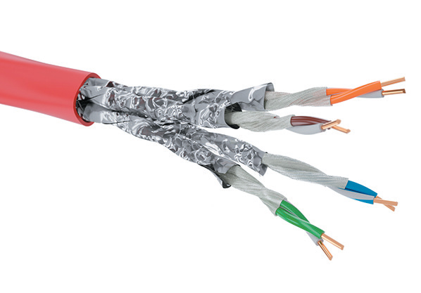 Огнестойкие кабели витая пара категории 6A в исполнении нг(А)-FRHF