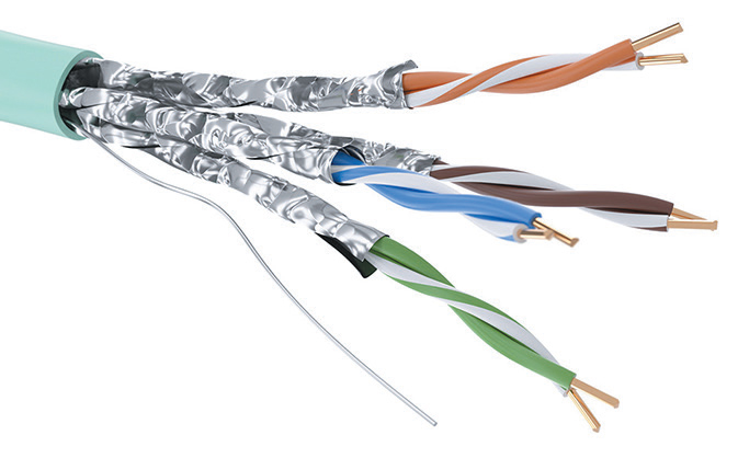Безгалогенные кабели витая пара категории 6A в исполнении нг(А)-HF