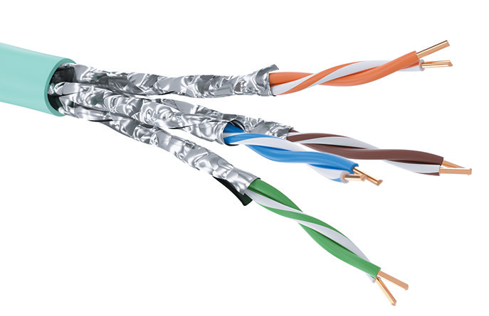 Безгалогенные кабели витая пара категории 6A в исполнении нг(А)-HF