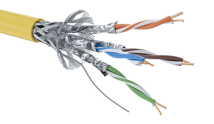 Безгалогенные кабели витая пара категории 7A и 7 в исполнении нг(А)-HF