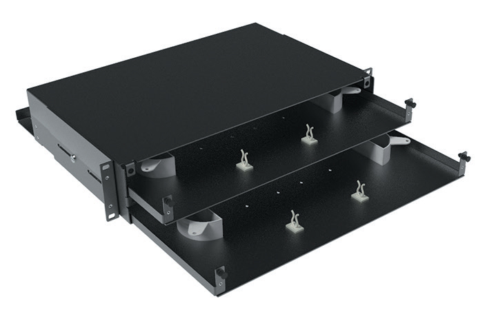 Корпуса оптического кросса 19” 2U