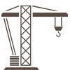 Комплект беспроводного видеонаблюдения для башенного крана